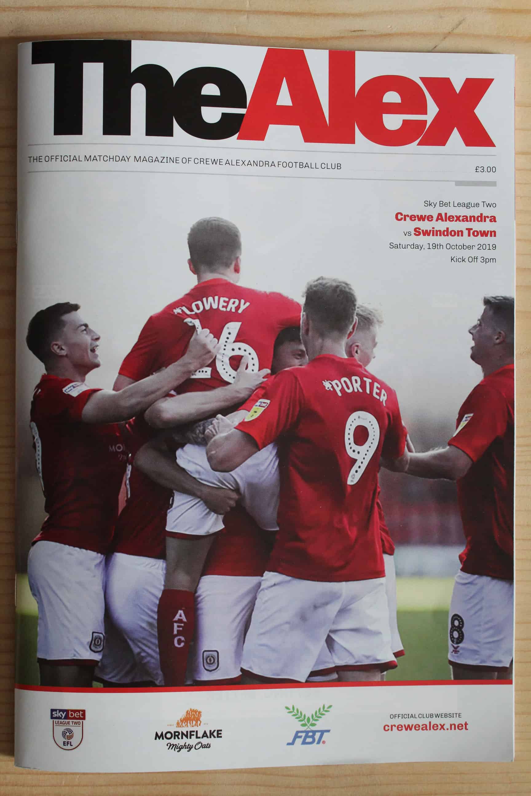 Crewe Alexandra FC v Swindon Town FC